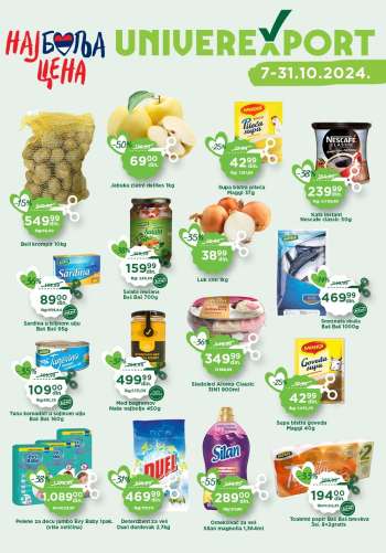 Univerexport katalog - 07.10.2024 - 31.10.2024.