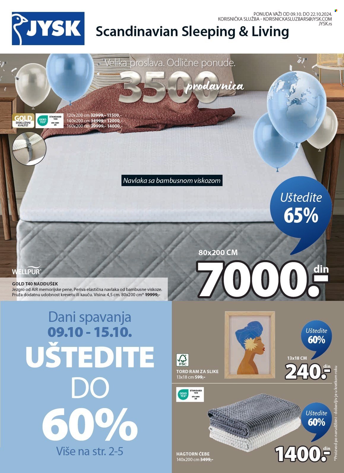 JYSK katalog - 09.10.2024 - 22.10.2024. Stranica 2