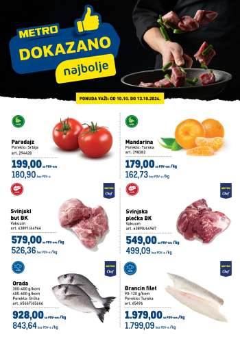 Metro katalog - 10.10.2024 - 13.10.2024.