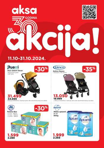 Aksa katalog - 11.10.2024 - 31.10.2024.