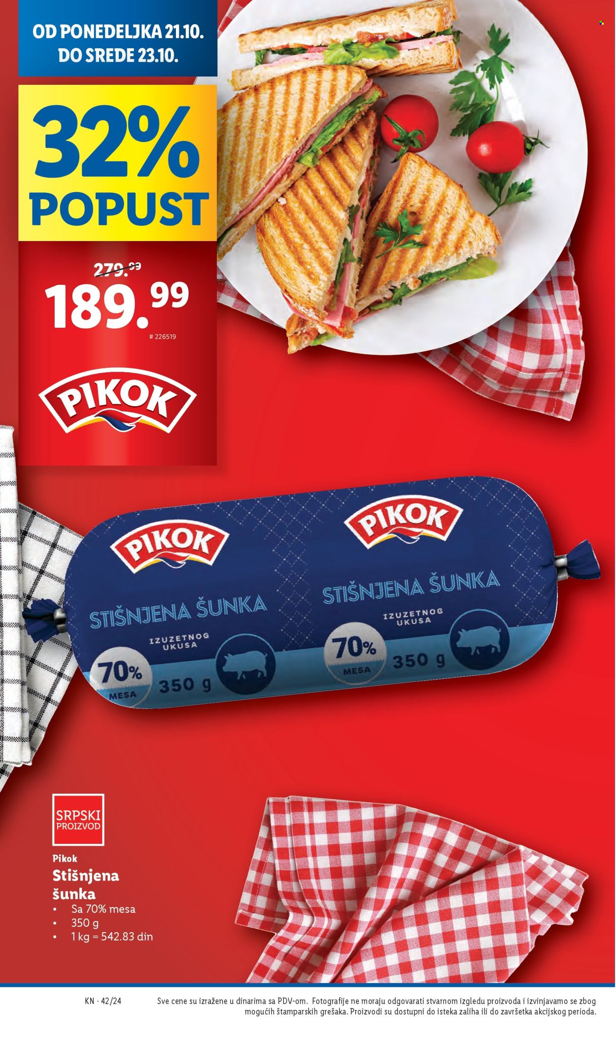 Lidl katalog - 17.10.2024 - 23.10.2024. Stranica 42