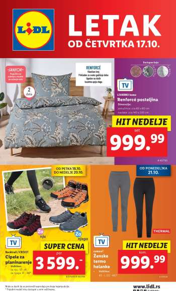 Lidl katalog - 17.10.2024 - 23.10.2024.