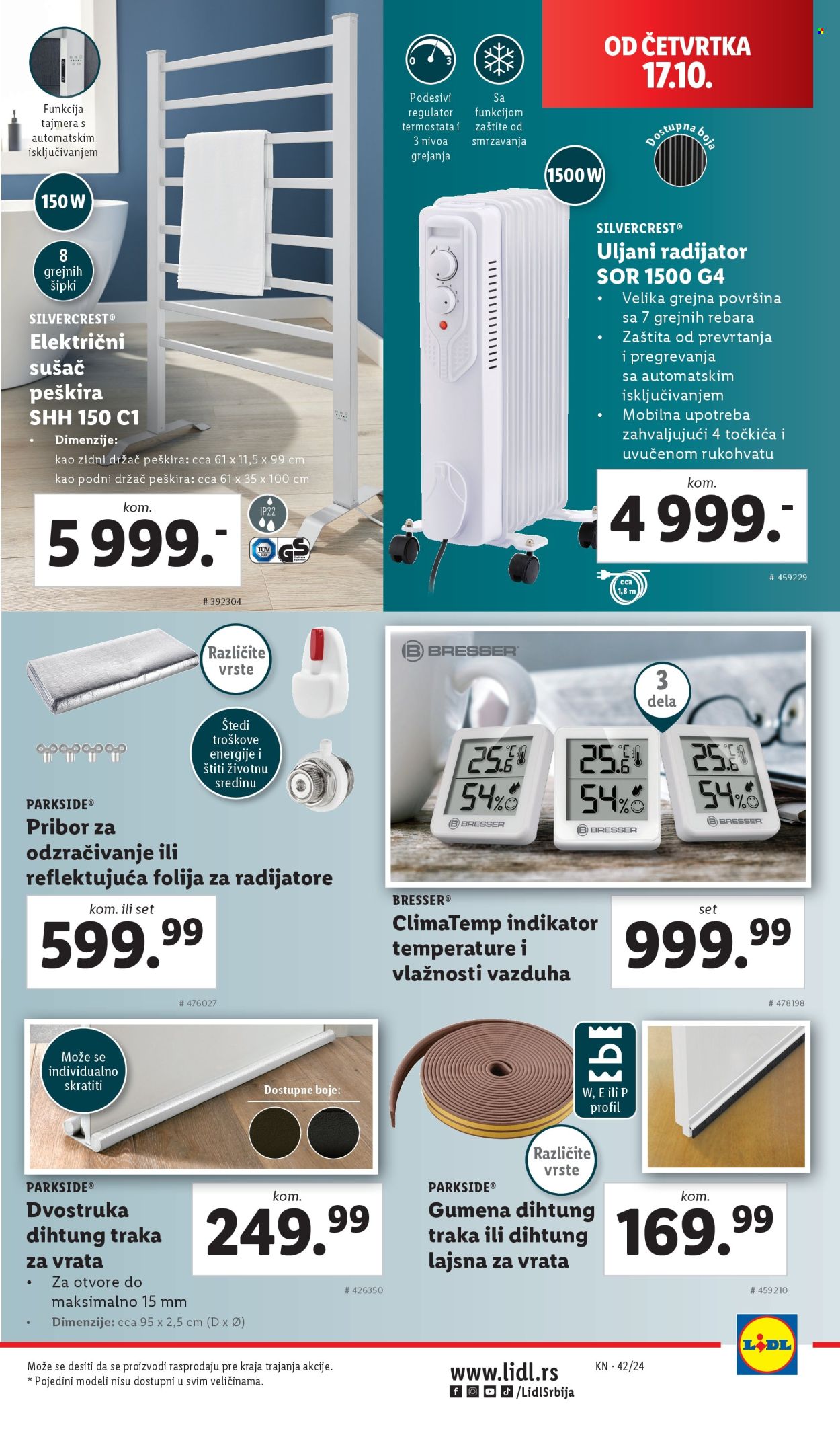 Lidl katalog - 17.10.2024 - 23.10.2024. Stranica 7