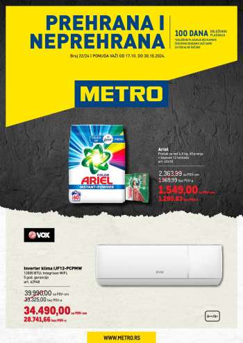 Metro katalog - 17.10.2024 - 30.10.2024.