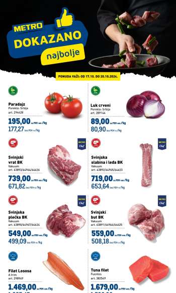Metro katalog - 17.10.2024 - 20.10.2024.