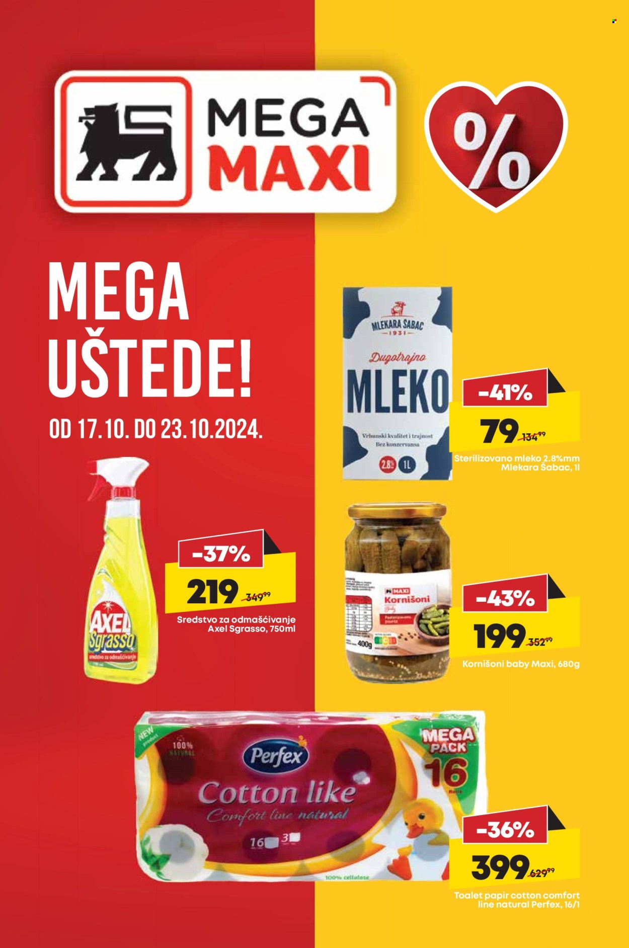 Mega Maxi katalog - 17.10.2024 - 23.10.2024. Stranica 1