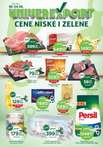 Univerexport katalog - 18.10.2024 - 24.10.2024.