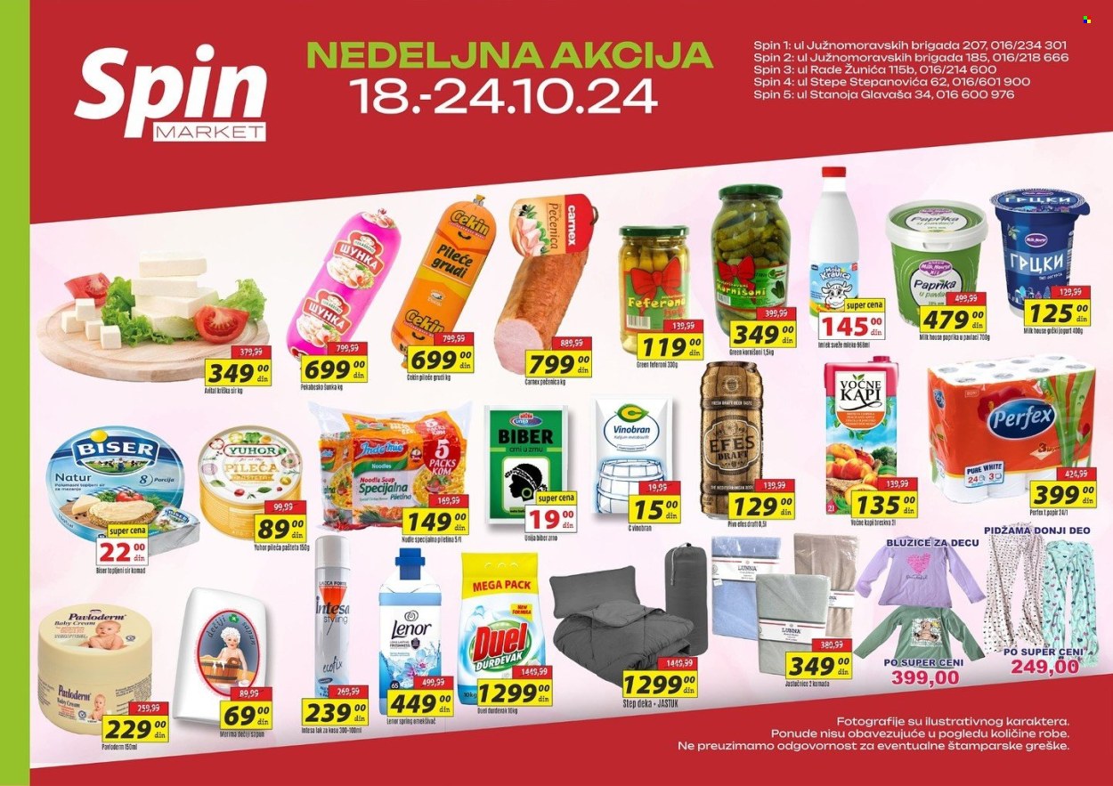 Spin Market katalog - 18.10.2024 - 24.10.2024. Stranica 1
