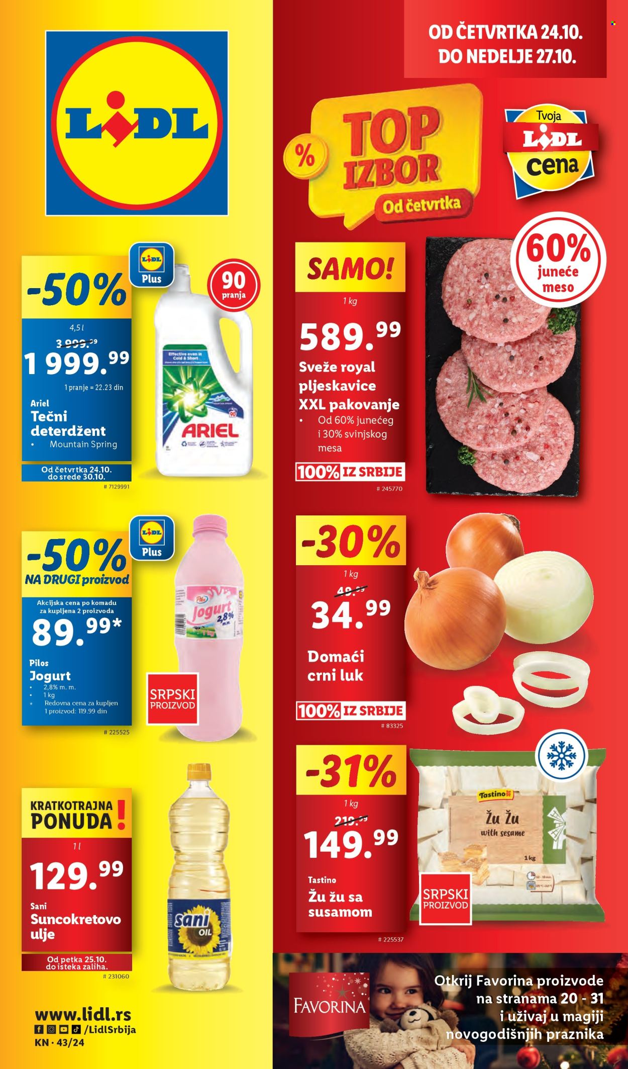 Lidl katalog - 24.10.2024 - 30.10.2024. Stranica 1