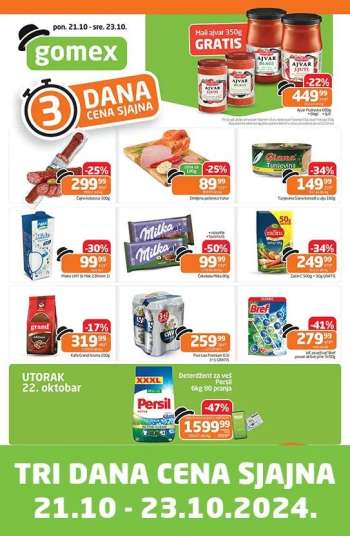 Gomex katalog - 21.10.2024 - 23.10.2024.