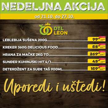 Leon Diskont katalog - 21.10.2024 - 27.10.2024.