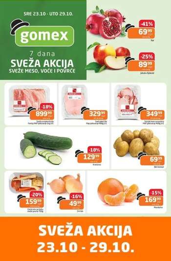 Gomex katalog - 23.10.2024 - 29.10.2024.
