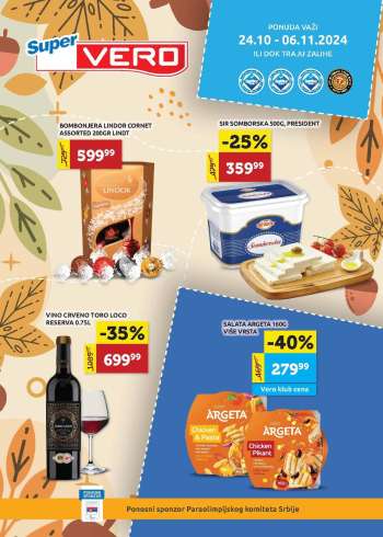SuperVERO katalog - 24.10.2024 - 06.11.2024.
