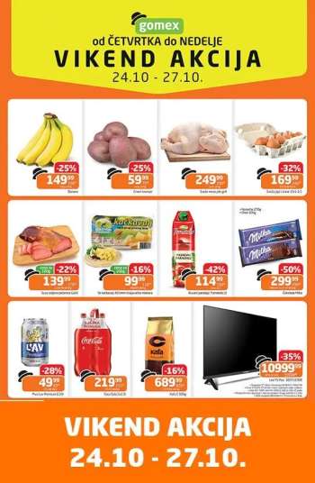 Gomex katalog - 24.10.2024 - 27.10.2024.