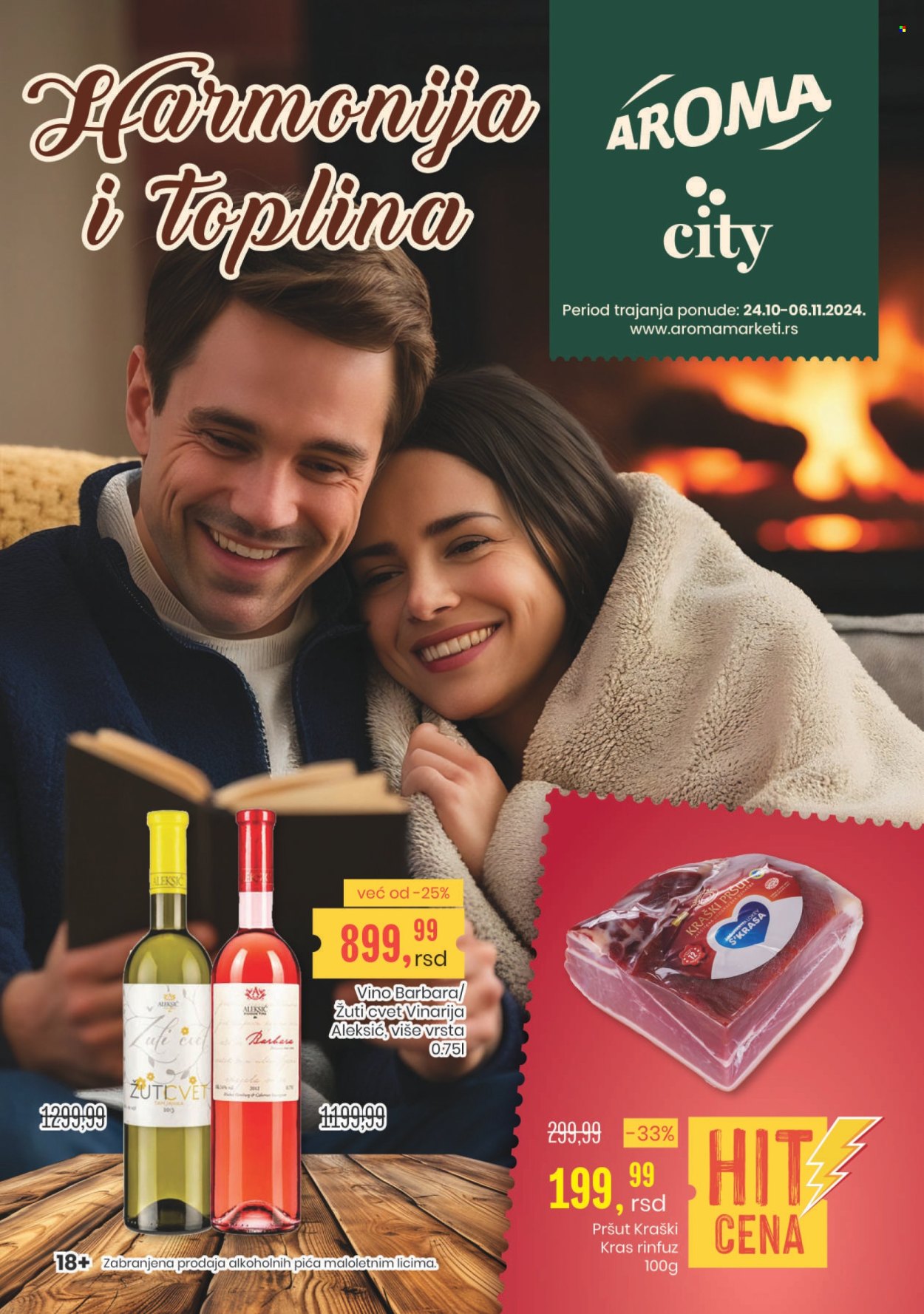 Aroma Market katalog - 24.10.2024 - 06.11.2024. Stranica 1