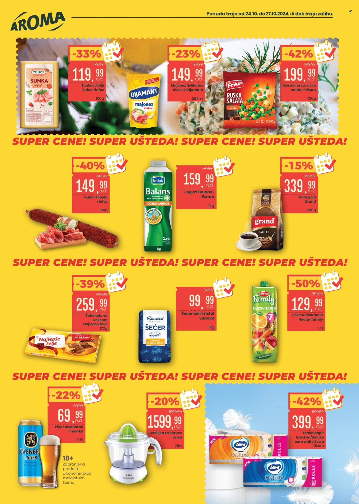 Aroma Market katalog - 24.10.2024 - 27.10.2024. Stranica 2