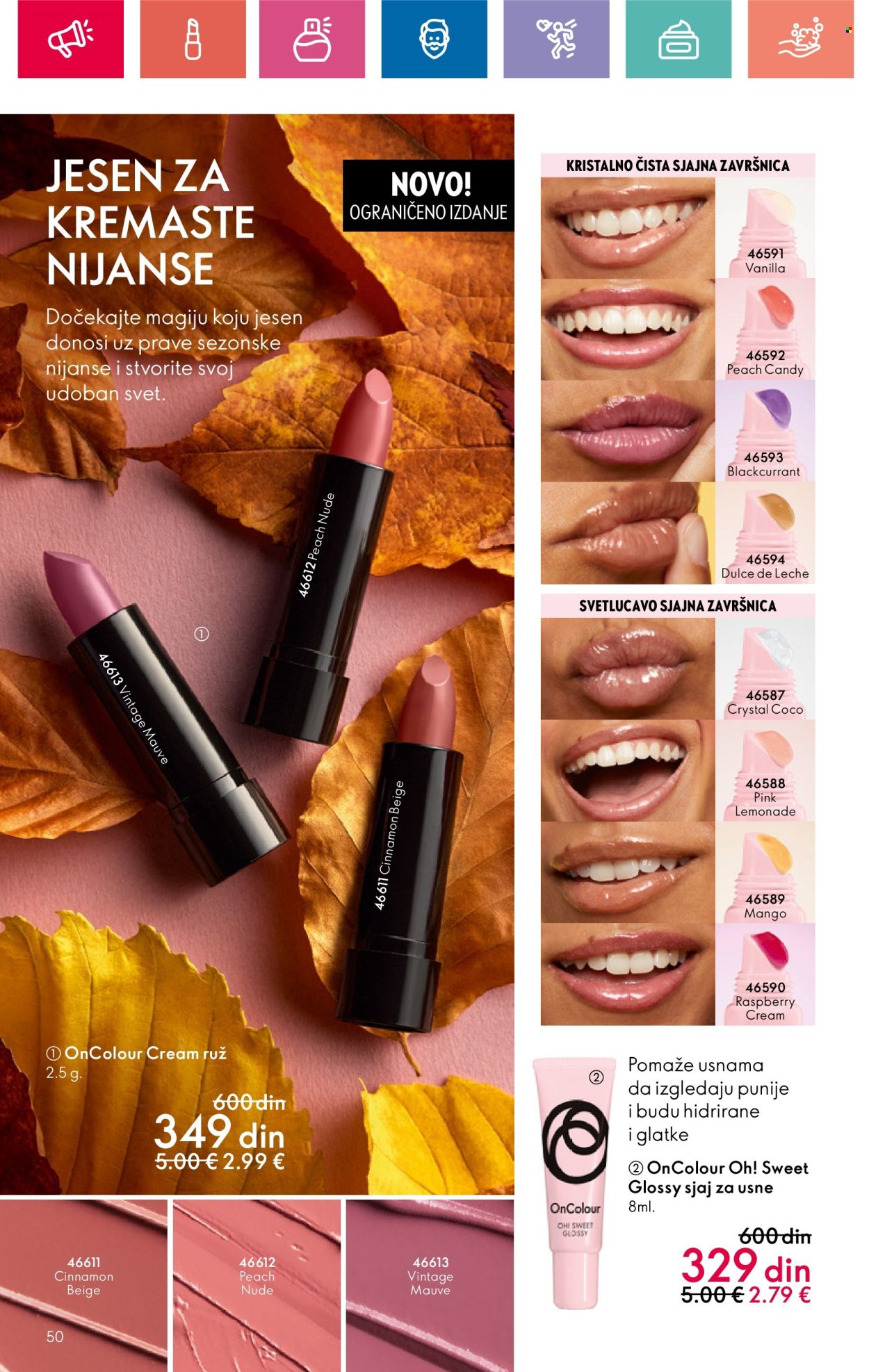 Oriflame katalog - 24.10.2024 - 13.11.2024. Stranica 50