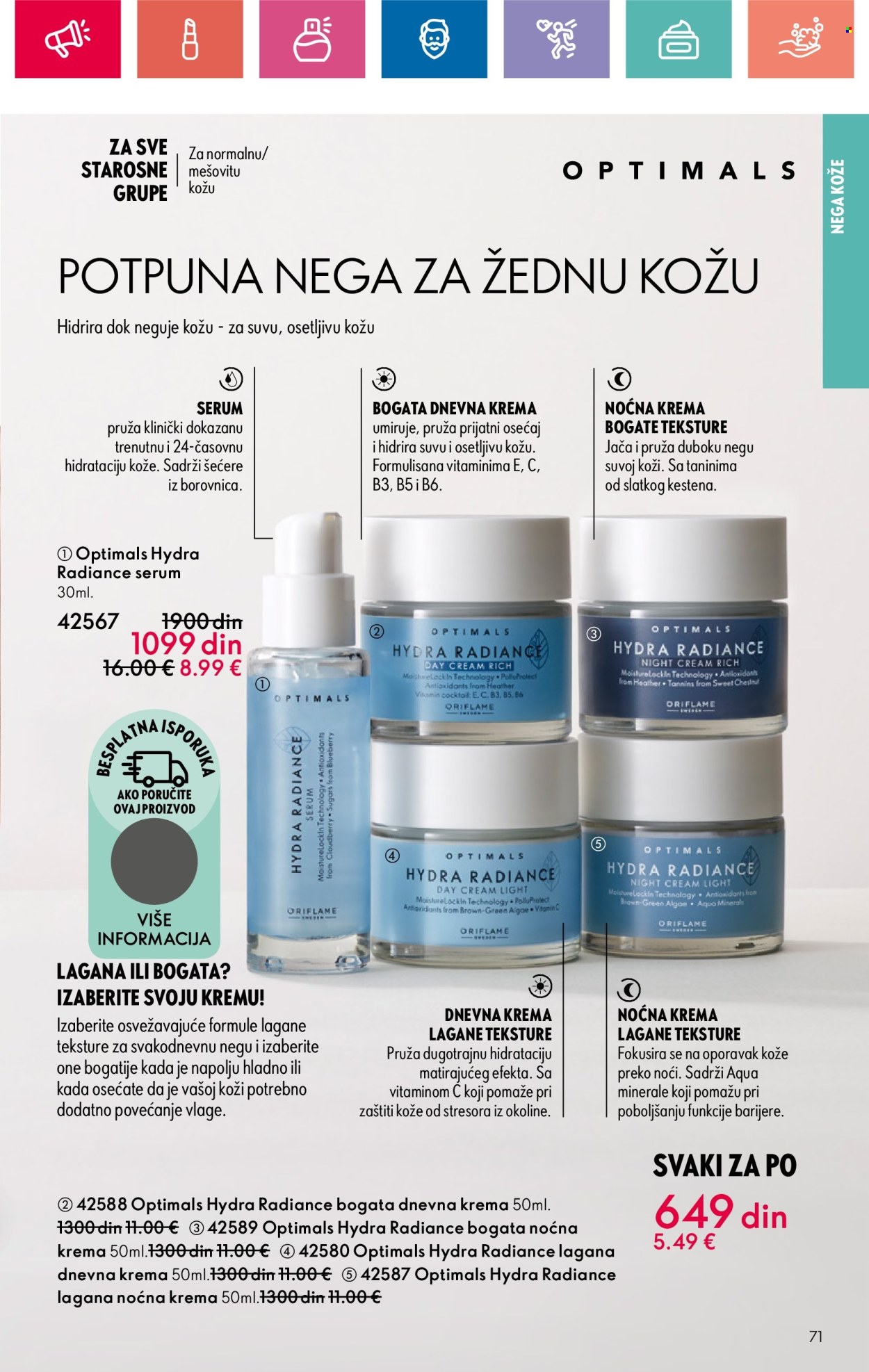 Oriflame katalog - 24.10.2024 - 13.11.2024. Stranica 71