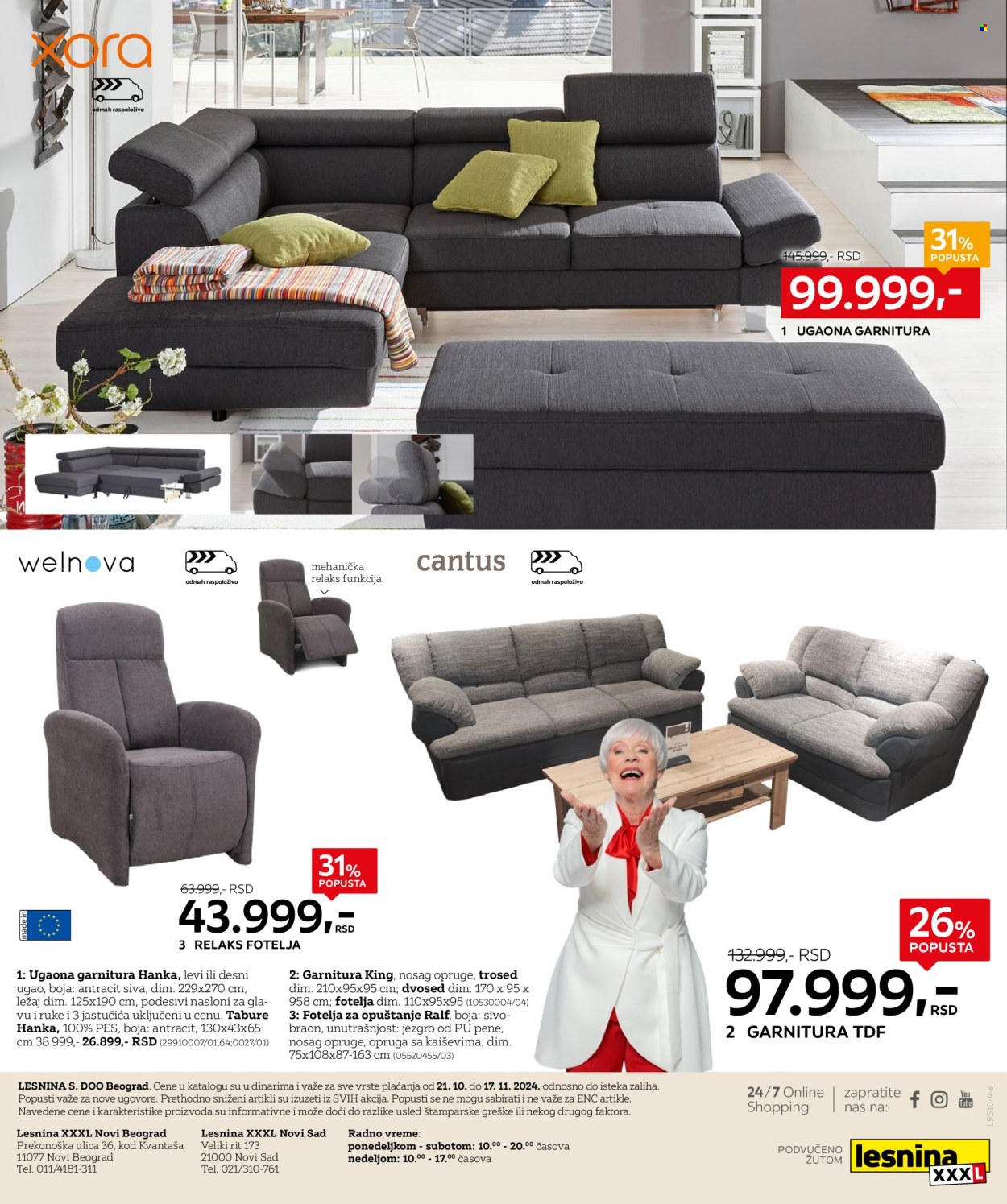 Lesnina XXXL katalog - 21.10.2024 - 17.11.2024. Stranica 5