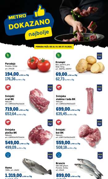 Metro katalog - 24.10.2024 - 27.10.2024.