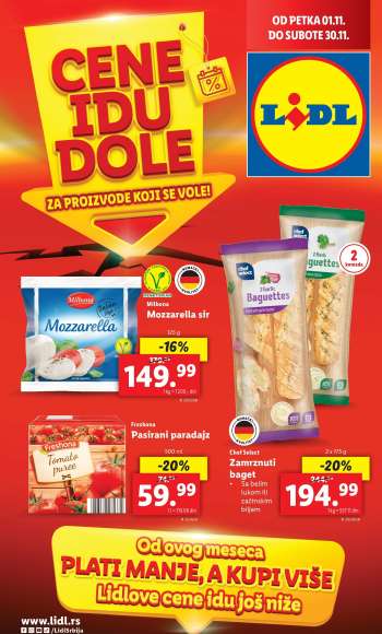 Lidl katalog - 01.11.2024 - 30.11.2024.