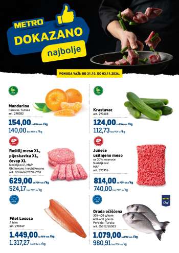 Metro katalog - 31.10.2024 - 03.11.2024.
