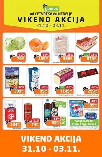 Gomex katalog - 31.10.2024 - 03.11.2024.