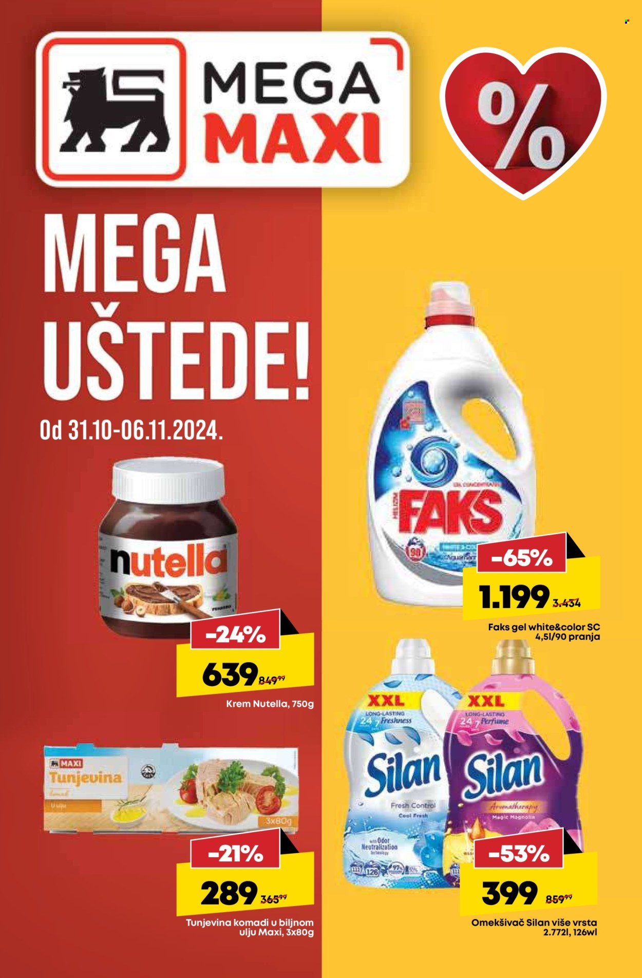 Mega Maxi katalog - 31.10.2024 - 06.11.2024. Stranica 1