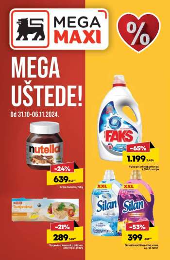 Mega Maxi katalog - 31.10.2024 - 06.11.2024.