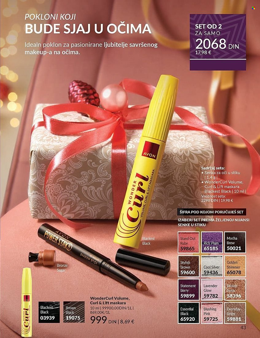 Avon katalog - 01.11.2024 - 30.11.2024. Stranica 43
