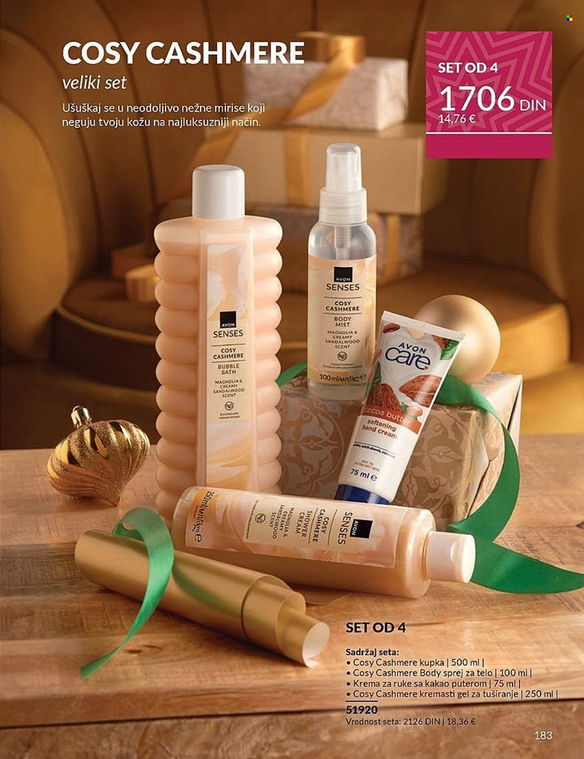 Avon katalog - 01.11.2024 - 30.11.2024. Stranica 183