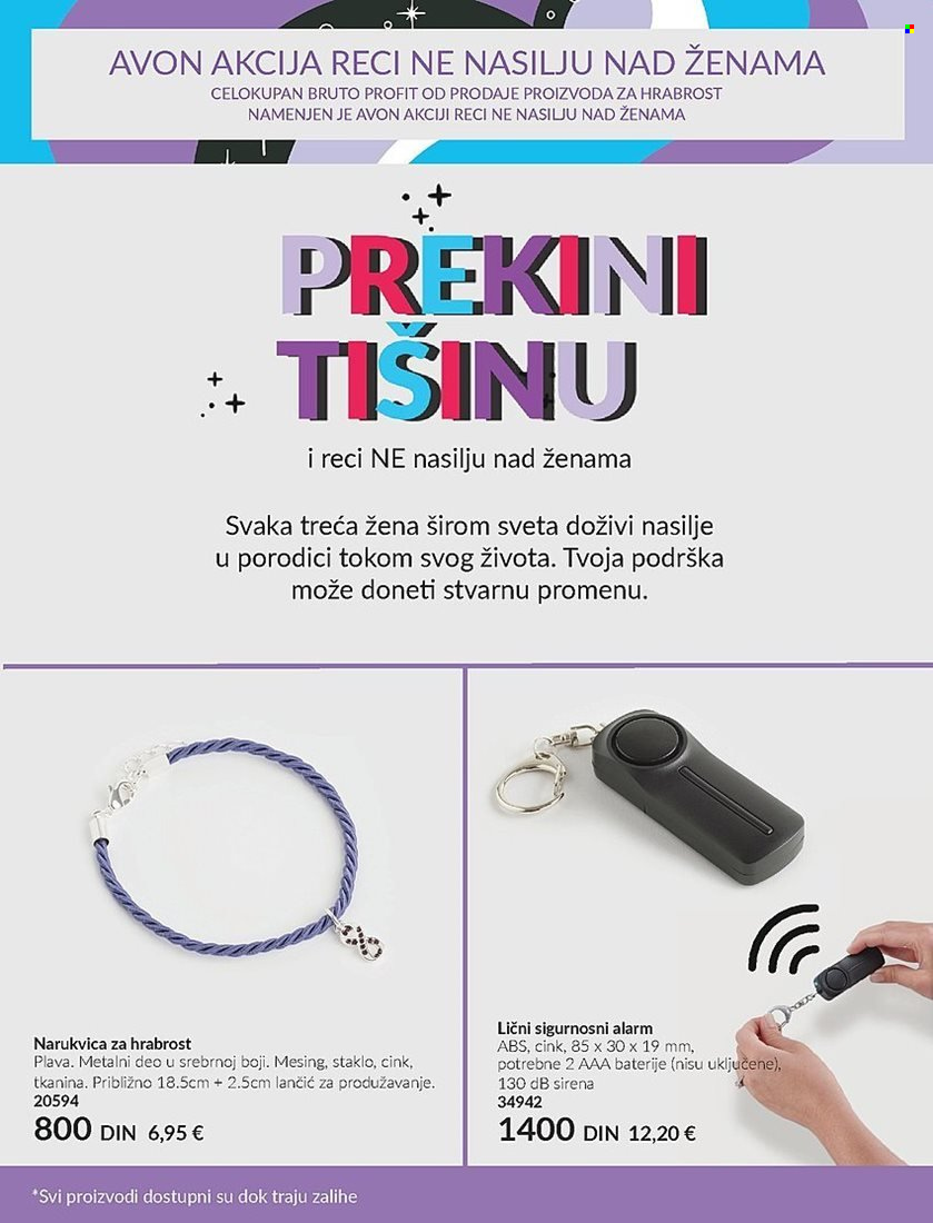 Avon katalog. Stranica 2