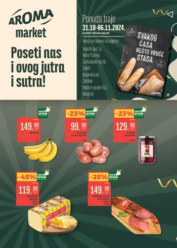 Aroma Market katalog - 31.10.2024 - 06.11.2024.