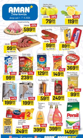 Aman katalog - 01.11.2024 - 07.11.2024.