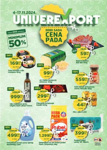 Univerexport katalog - 04.11.2024 - 17.11.2024.