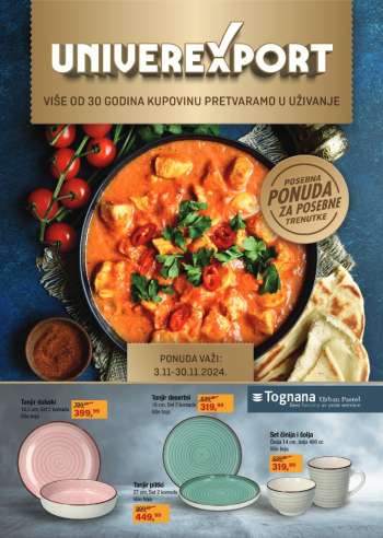 Univerexport katalog - 03.11.2024 - 30.11.2024.