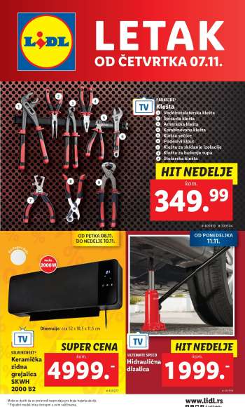 Lidl katalog - 07.11.2024 - 13.11.2024.