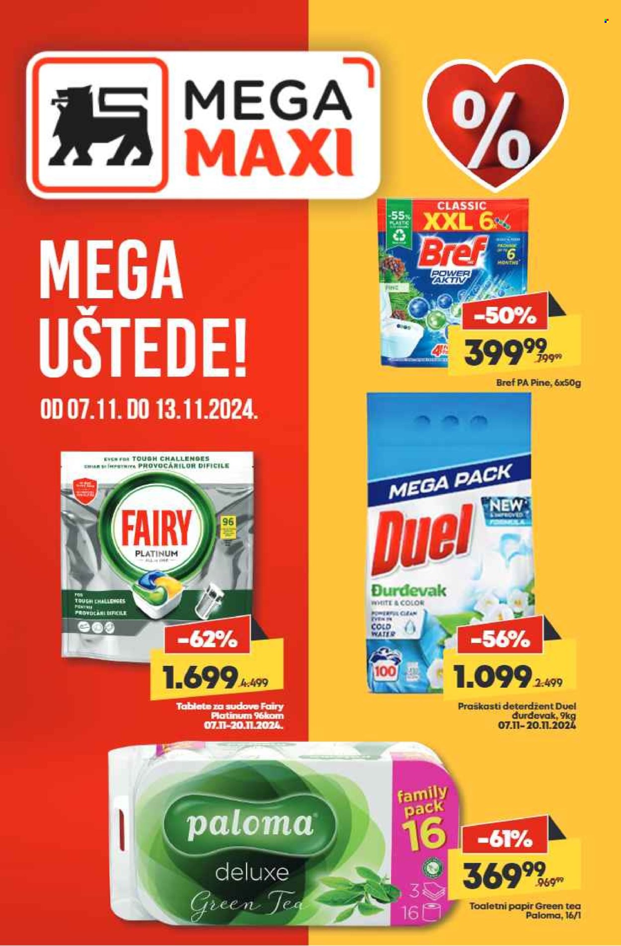 Mega Maxi katalog - 07.11.2024 - 13.11.2024. Stranica 1