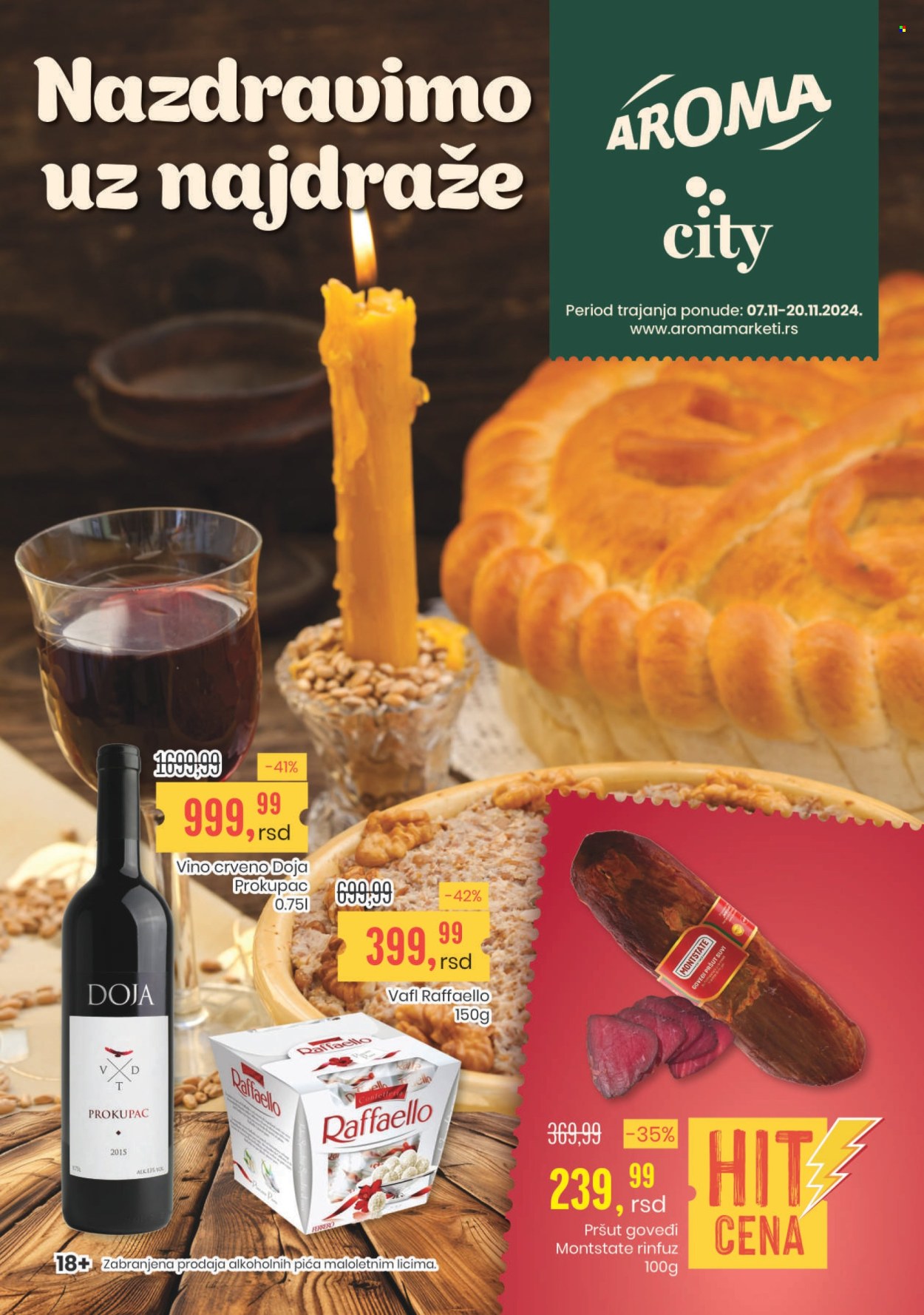 Aroma Market katalog - 07.11.2024 - 20.11.2024. Stranica 1