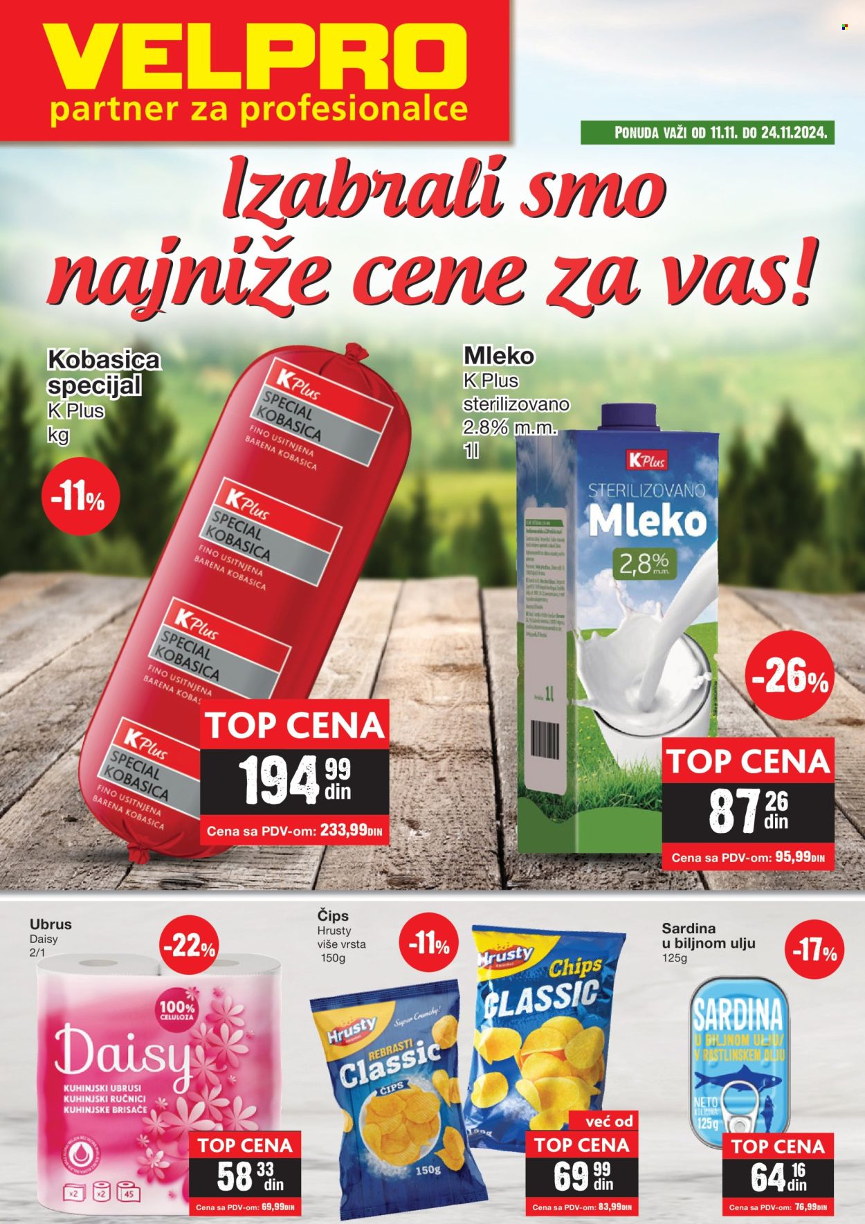 Velpro katalog - 11.11.2024 - 24.11.2024. Stranica 1