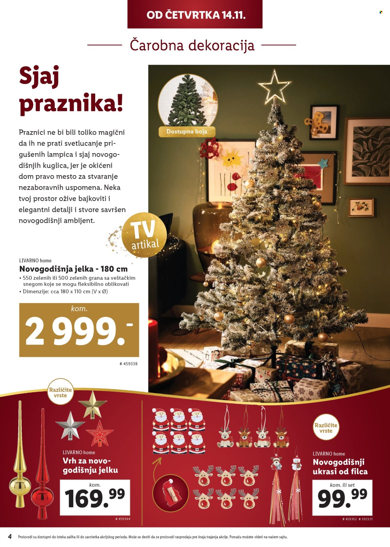 Lidl katalog. Stranica 4