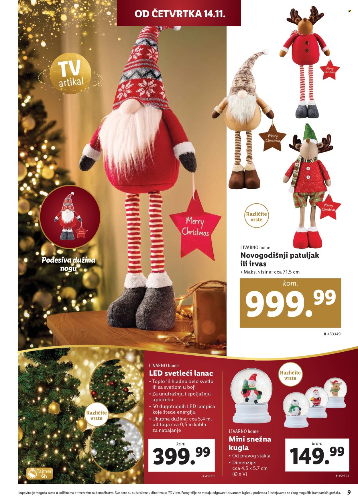 Lidl katalog. Stranica 9