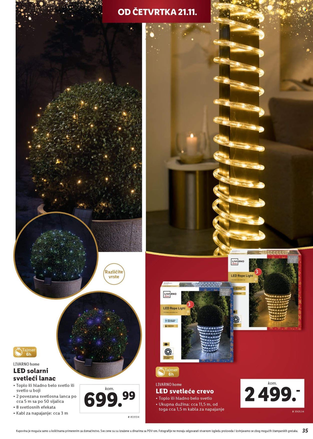 Lidl katalog. Stranica 35