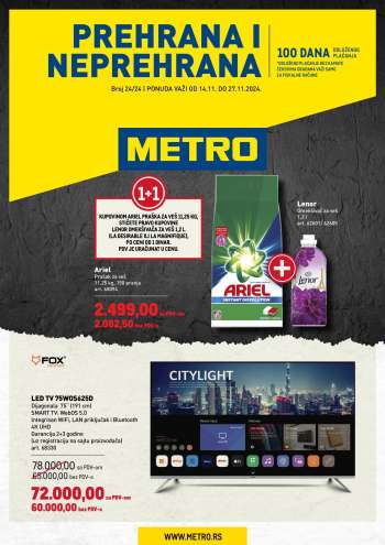 Metro katalog - 14.11.2024 - 27.11.2024.