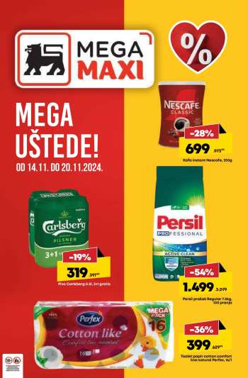 Mega Maxi katalog - 14.11.2024 - 20.11.2024.