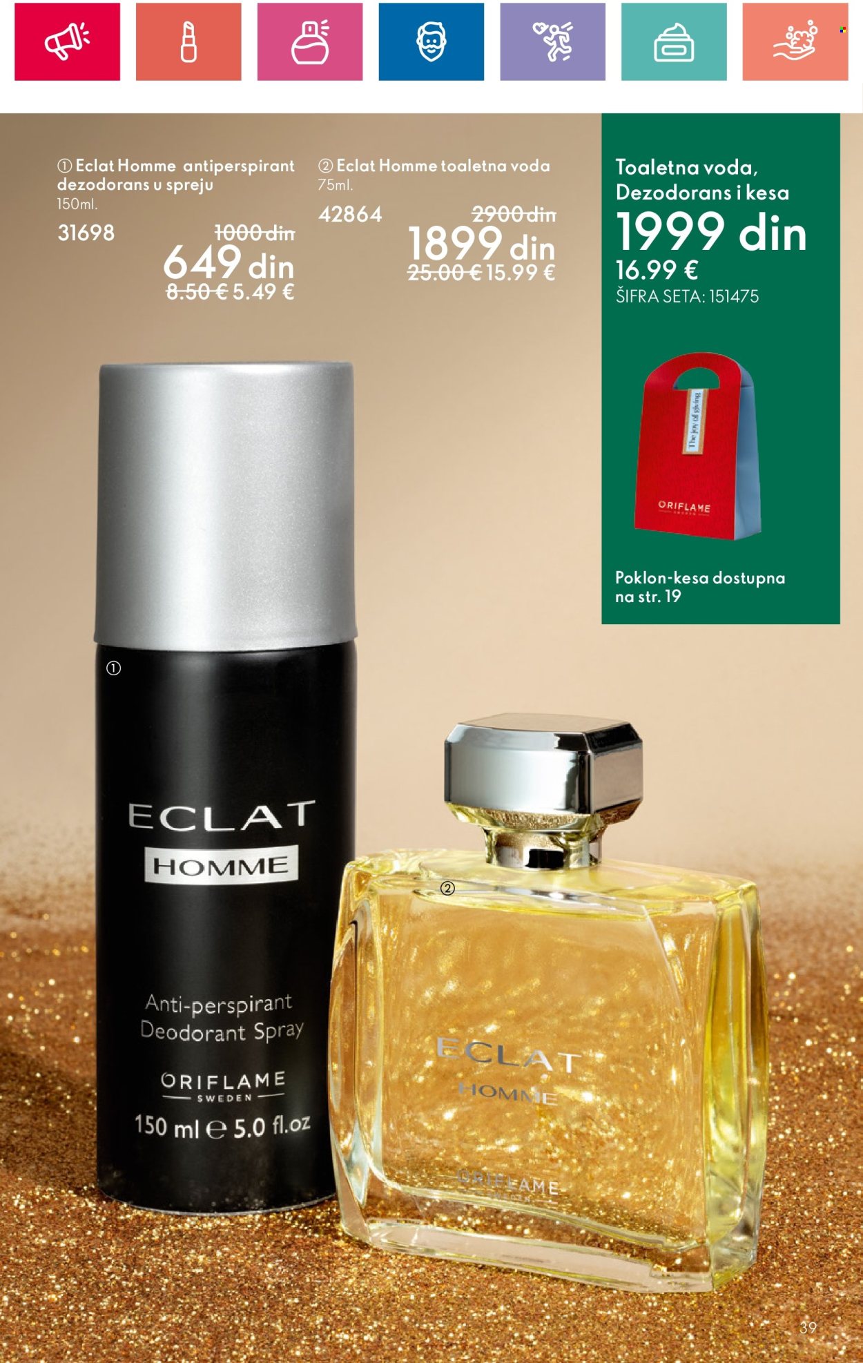 Oriflame katalog - 14.11.2024 - 04.12.2024. Stranica 39