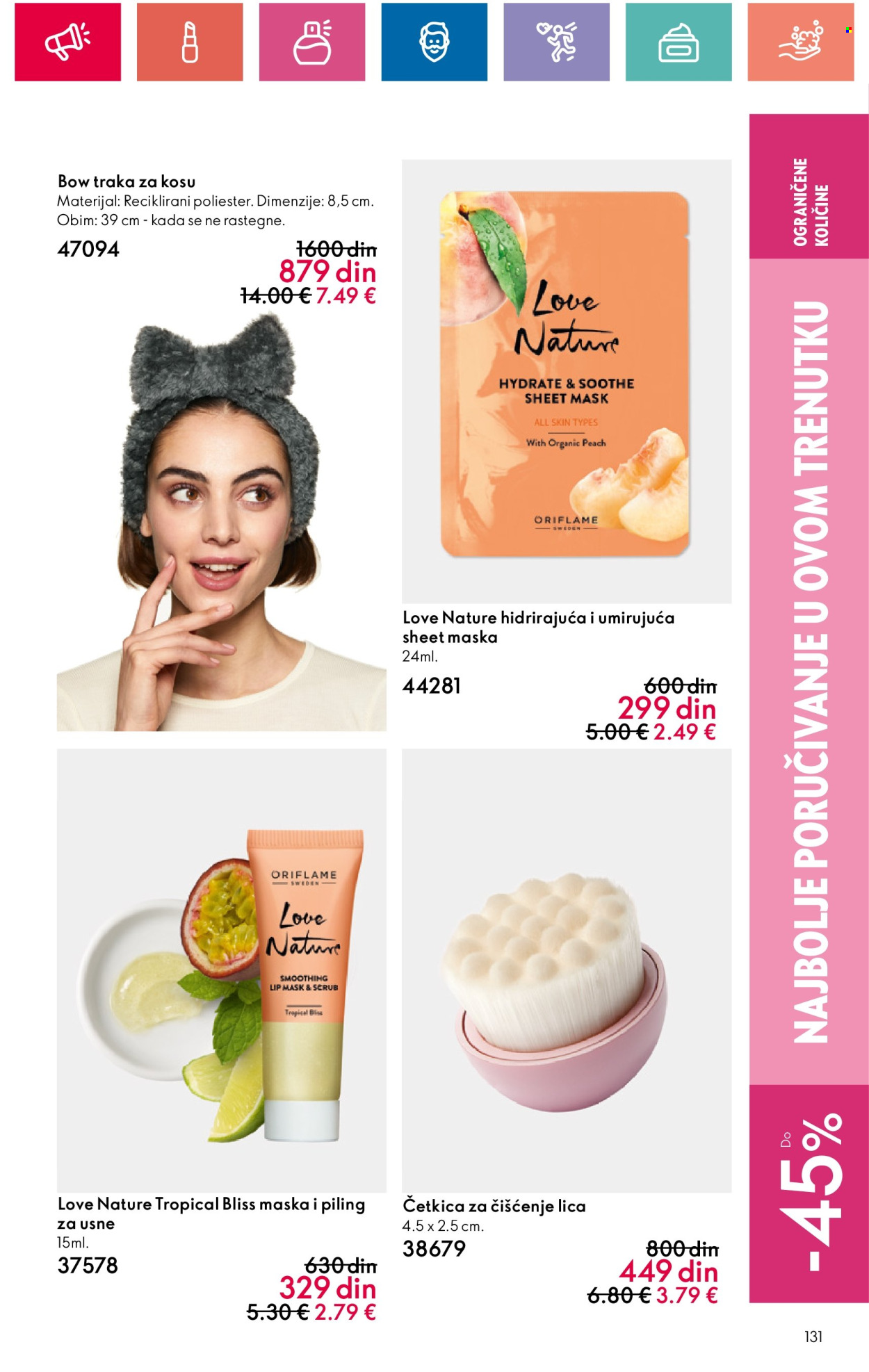 Oriflame katalog - 14.11.2024 - 04.12.2024. Stranica 131