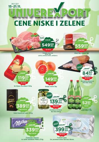 Univerexport katalog - 15.11.2024 - 21.11.2024.