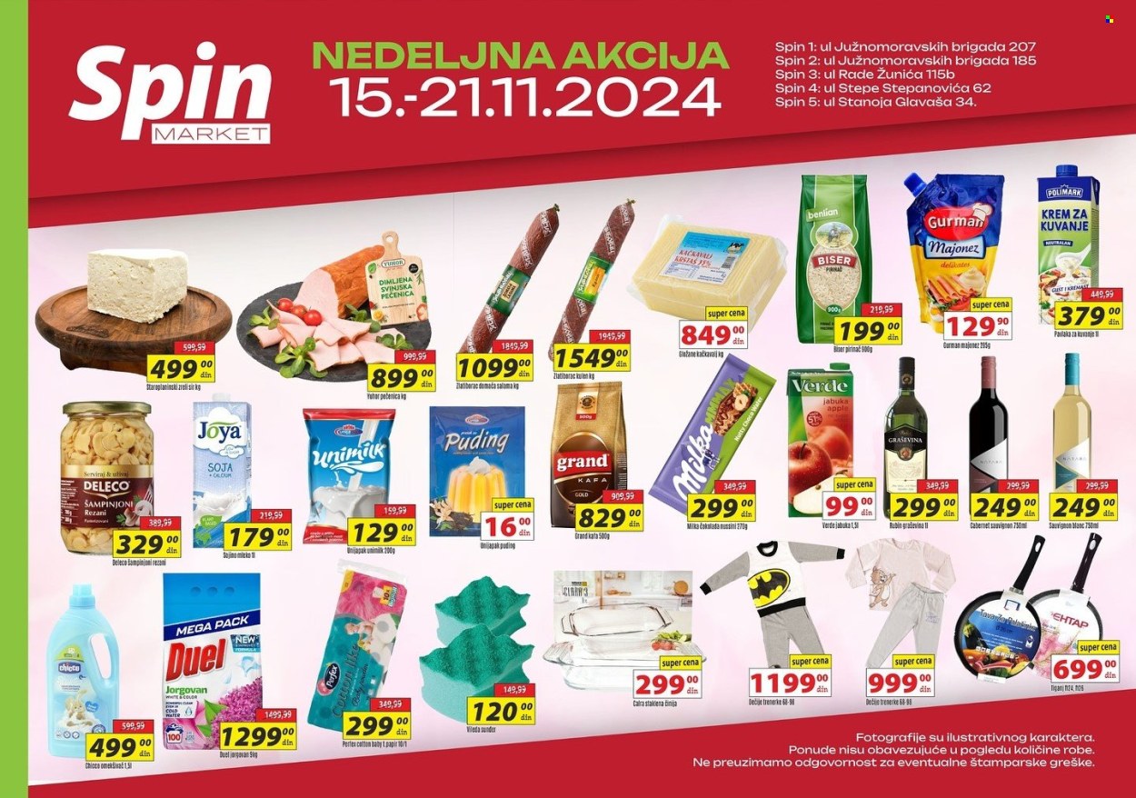 Spin Market katalog - 15.11.2024 - 21.11.2024. Stranica 1