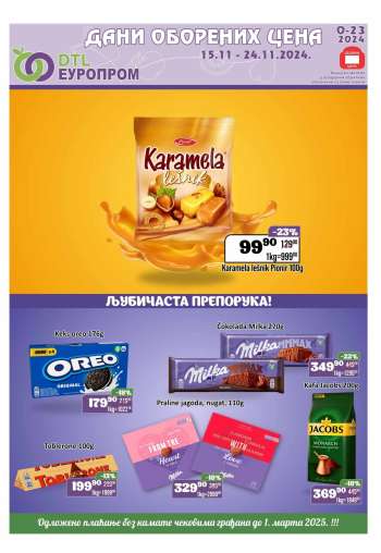 Europrom katalog - 15.11.2024 - 24.11.2024.
